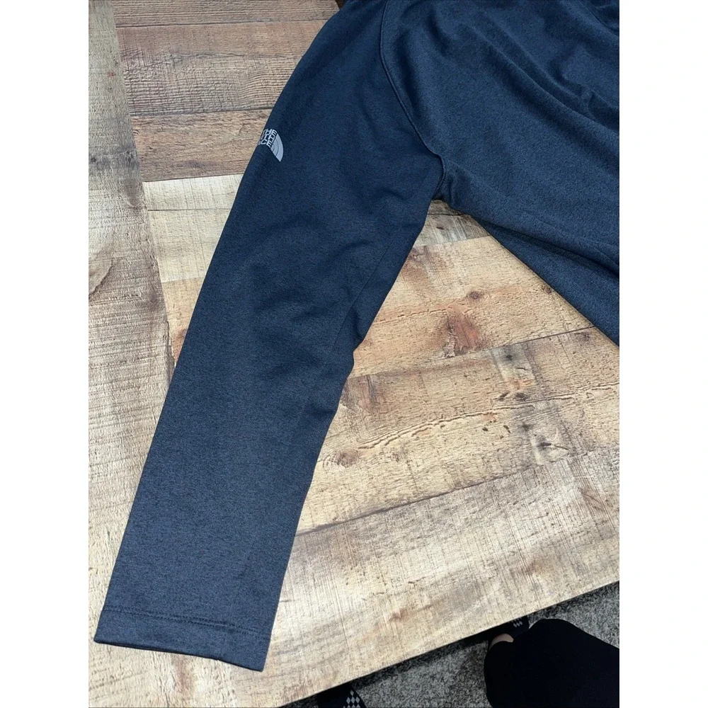 The North Face Men's Blue‎ Long Sleeve Logo Zip Up Jacket Size XL (2122)